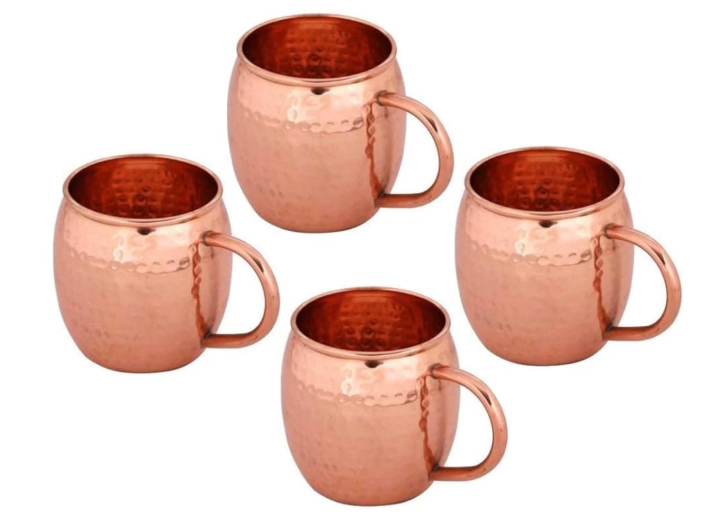 Amazon.com: Ornate International Handcrafted Moscow Mule Mugs, Set